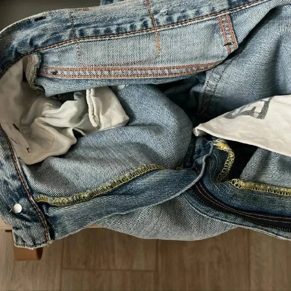 RARE!! White label Selvedge red tab Vintage Style 1950's Levi's! - Picture 10 of 11